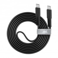 Câble Chargeur RivaCase PS6005 BK12 Type-C Vers Type-C Noir