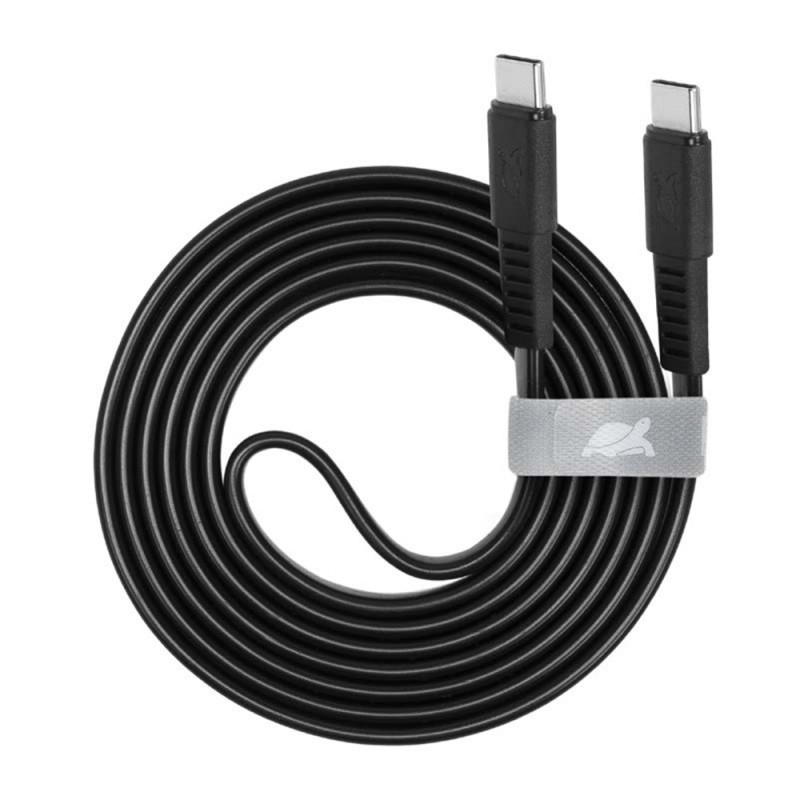 Câble Chargeur RivaCase PS6005 BK12 Type-C Vers Type-C Noir