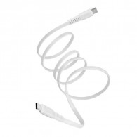Câble Chargeur RivaCase PS6005 WT12 Type-C Vers Type-C Blanc Câble Chargeur RivaCase PS6005 WT12 Type-C Vers Type-C Blanc