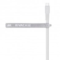 Câble Chargeur RivaCase PS6005 WT12 Type-C Vers Type-C Blanc Câble Chargeur RivaCase PS6005 WT12 Type-C Vers Type-C Blanc
