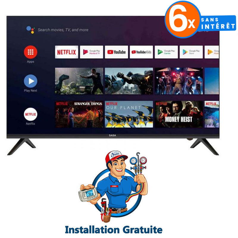 TV SABA 32" Led HD + Récepteur Intégré TV SABA 32" Led HD + Récepteur Intégré