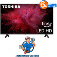 Téléviseur Toshiba 32" HD Série V35 FIRE Avec Récepteur Intégré - Noir Téléviseur Toshiba 32" HD Série V35 FIRE Avec Récepteur Intégré - Noir
