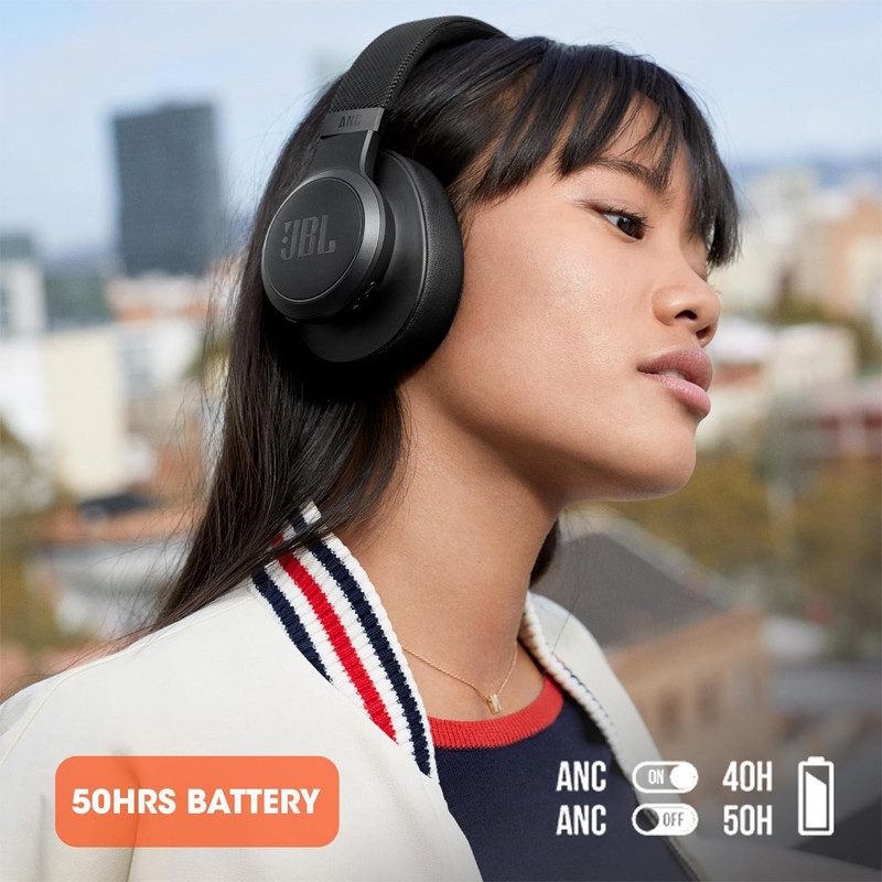 Casque Bluetooth JBL Live 660NC Noir