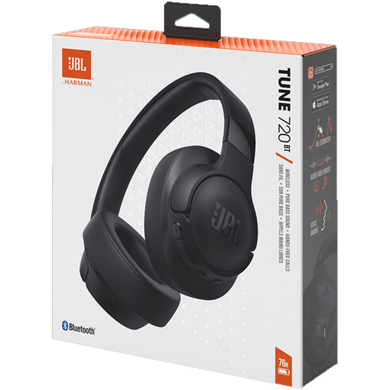 Micro Casque Bluetooth JBL Tune 720BT Noir