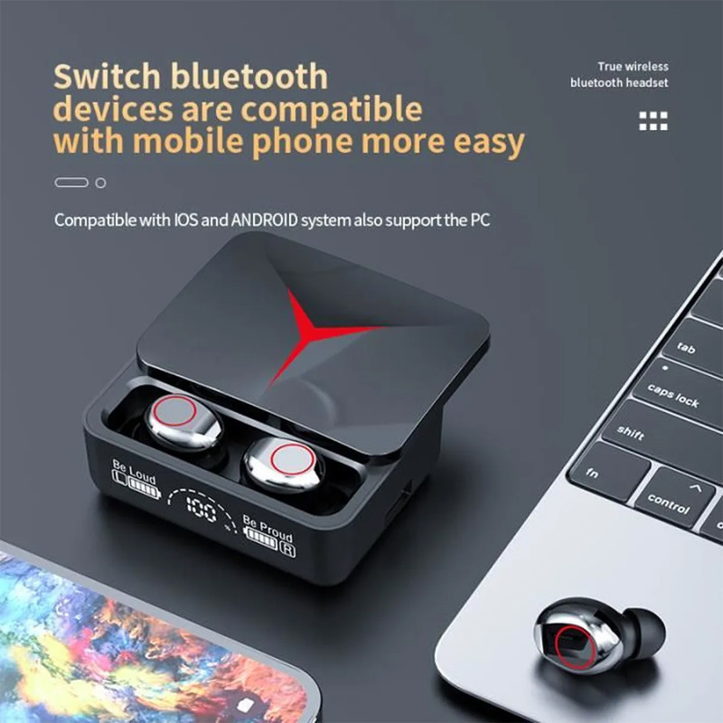 Écouteur Bluetooth M90 Pro Noir En Tunisie