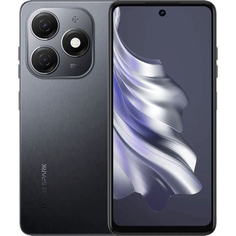 Smartphone Tecno Spark 20 Noir 256Go en Tunisie