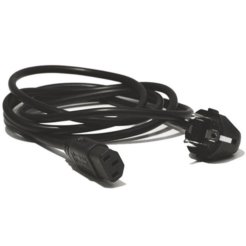 Câble Alimentation Pour Pc De Bureau Noir