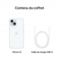 iPhone 15 128Go Bleu en Tunisie iPhone 15 128Go Bleu en Tunisie