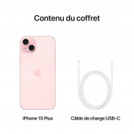 iPhone 15 Plus 256Go Rose en Tunisie iPhone 15 Plus 256Go Rose en Tunisie