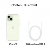 iPhone 15 stockage 128Go couleur Vert en Tunisie iPhone 15 stockage 128Go couleur Vert en Tunisie