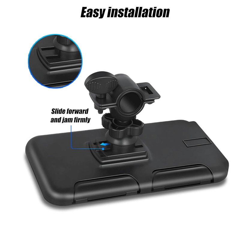 Support De Téléphone Pour Moto Noir en Tunisie