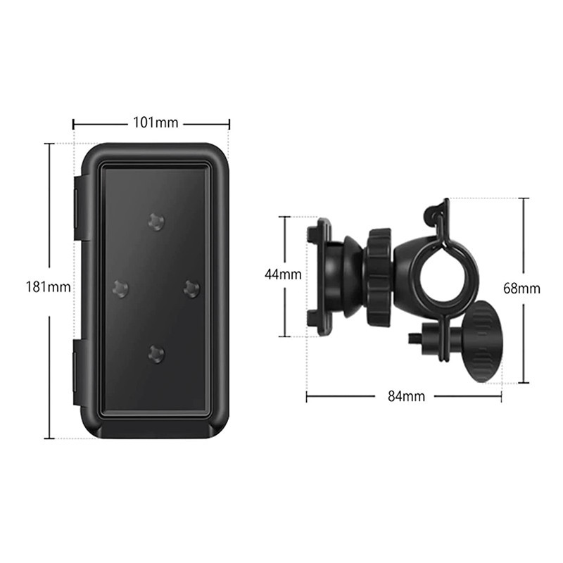 Support De Téléphone Pour Moto Noir en Tunisie