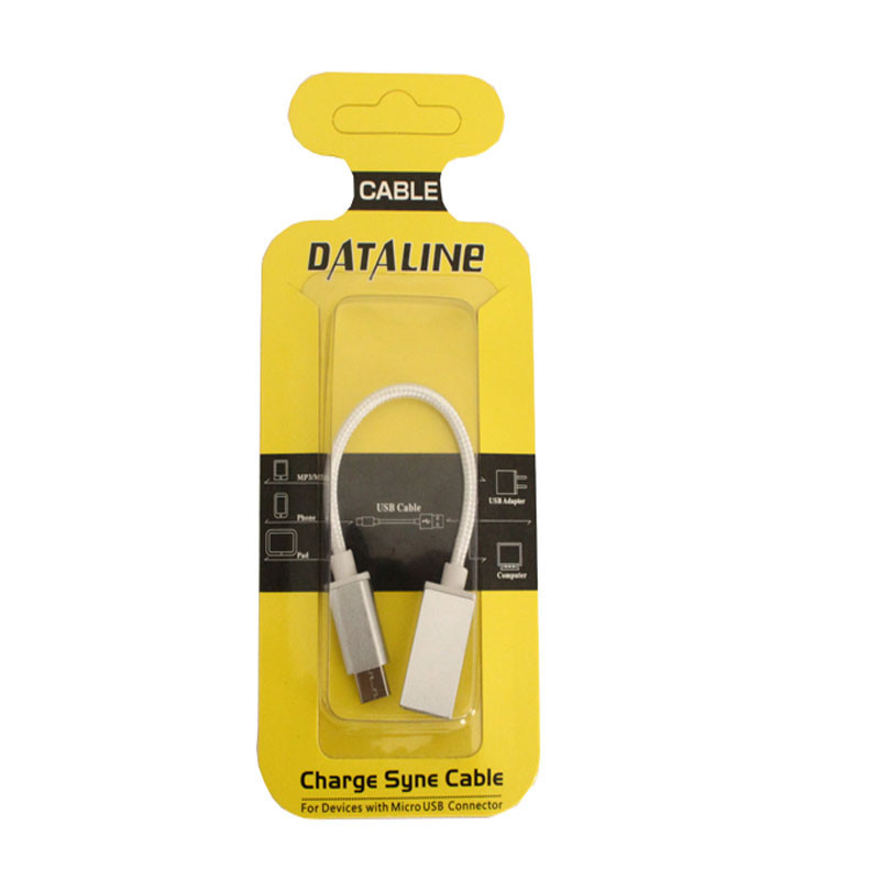 Adaptateur OTG USB vers Type C Silver en Tunisie