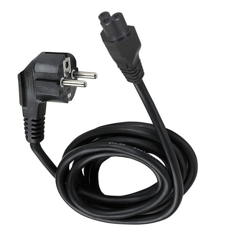 Câble Alimentation Pour Pc Portable Noir en Tunisie