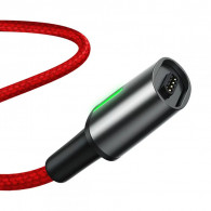 Câble Chargeur Magnétique Baseus USB Vers Type-C Rouge en Tunisie Câble Chargeur Magnétique Baseus USB Vers Type-C Rouge en Tunisie