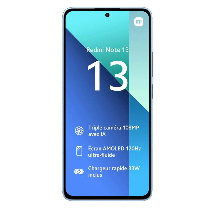 Smartphone Xiaomi Redmi Note 13 8Go 256Go Bleu en Tunisie