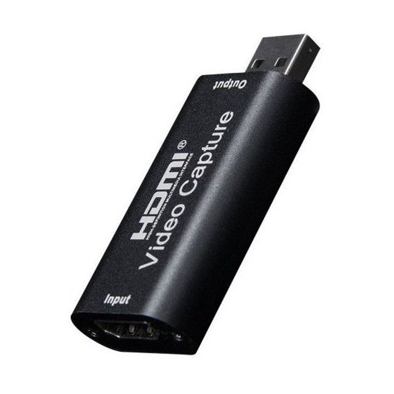 Clé d'Acquisition HDMI Vers USB Noir en Tunisie