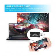 Clé d'Acquisition HDMI Vers USB Noir en Tunisie Clé d'Acquisition HDMI Vers USB Noir en Tunisie