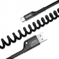Câble Chargeur Baseus Fish Eye USB Vers Type-C Noir en Tunisie Câble Chargeur Baseus Fish Eye USB Vers Type-C Noir en Tunisie
