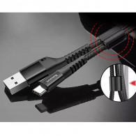 Câble Chargeur Baseus Fish Eye USB Vers Type-C Noir en Tunisie Câble Chargeur Baseus Fish Eye USB Vers Type-C Noir en Tunisie