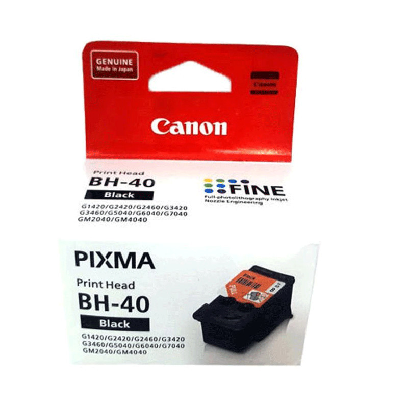 Tête d'impression Canon BH40 Noir en Tunisie