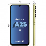 Smartphone Samsung Galaxy A25 6Go 128Go Jaune en Tunisie Smartphone Samsung Galaxy A25 6Go 128Go Jaune en Tunisie