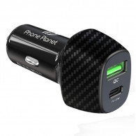 Chargeur Voiture Traxdata M22 Lightning 20W + USB Noir en Tunisie