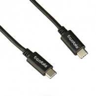 Câble Chargeur Traxdata M17 Type-C Vers Type-C Noir en Tunisie
