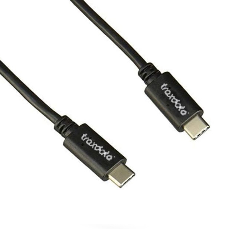 Câble Chargeur Traxdata M17 Type-C Vers Type-C Noir en Tunisie Câble Chargeur Traxdata M17 Type-C Vers Type-C Noir en Tunisie