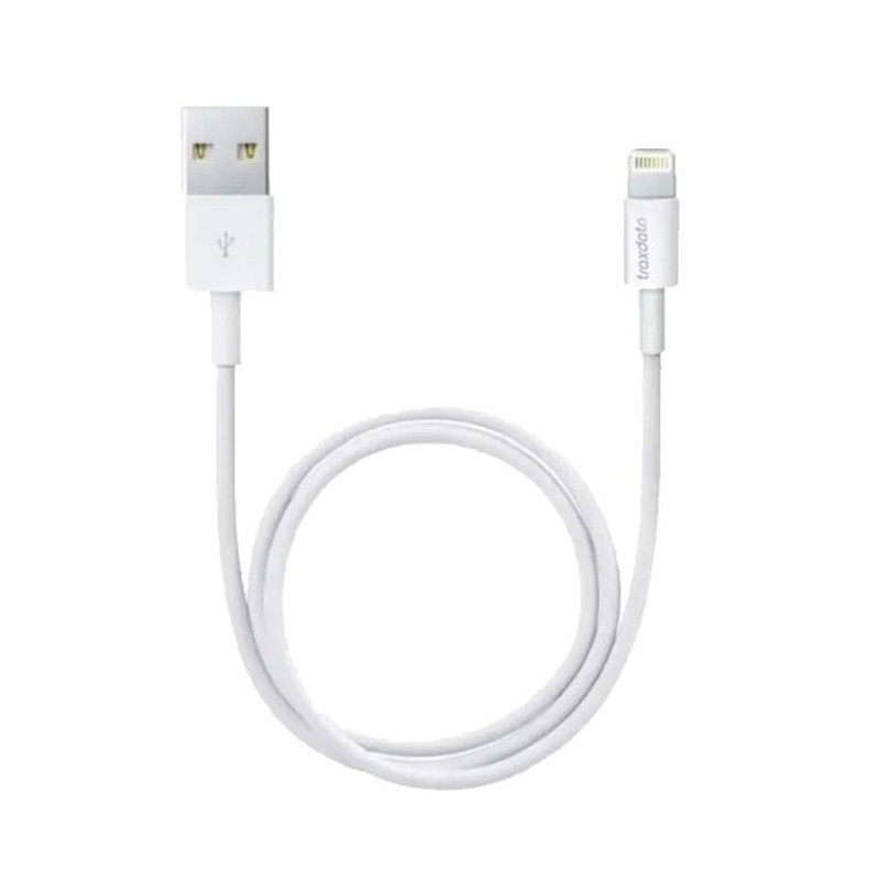 Câble Chargeur Traxdata M14 USB Vers Lightning Blanc en Tunisie Câble Chargeur Traxdata M14 USB Vers Lightning Blanc en Tunisie