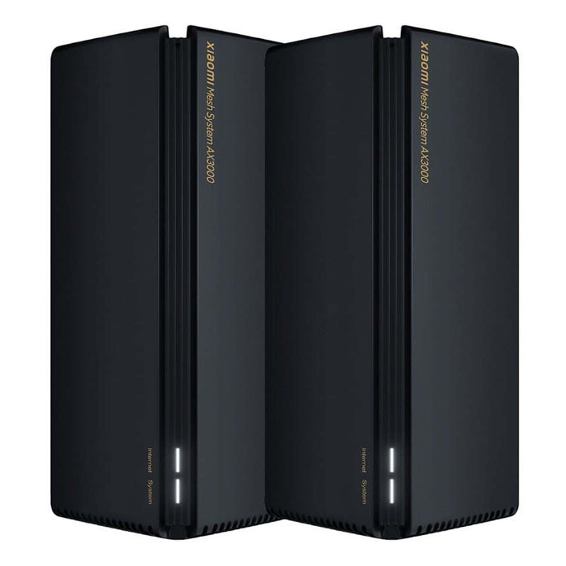 Routeur Wifi Xiaomi Mesh System AX300 2 Pack Noir en Tunisie