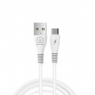 Câble Chargeur WUW X163 USB Vers Type-C Blanc