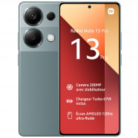 Smartphone Xiaomi Redmi Note 13 Pro 8Go 256Go Vert en Tunisie