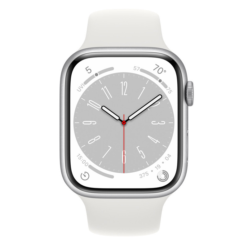 Apple Watch Série 8 GPS 45mm Silver en Tunisie