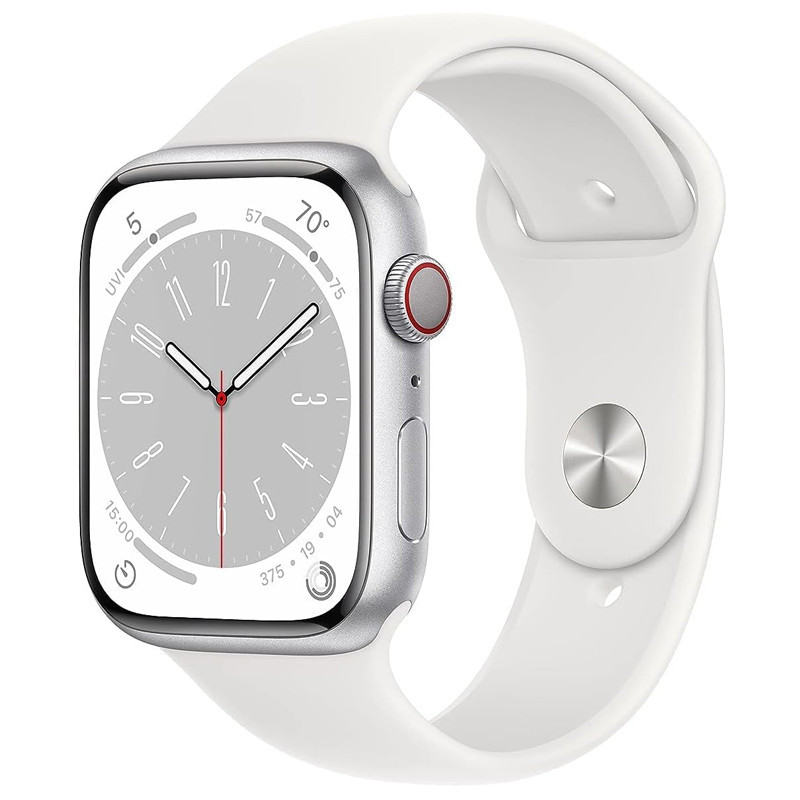Apple Watch Série 8 GPS 45mm Silver en Tunisie Apple Watch Série 8 GPS 45mm Silver en Tunisie