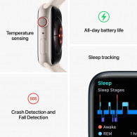 Apple Watch Série 8 GPS 45mm Silver en Tunisie Apple Watch Série 8 GPS 45mm Silver en Tunisie