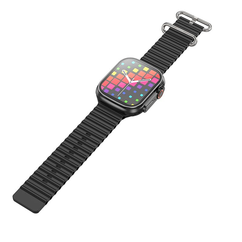 Montre Connectée Hoco Y12 Noir en Tunisie