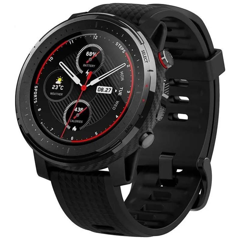 Montre Connectée Amazfit Stratos 3 Noir Montre Connectée Amazfit Stratos 3 Noir