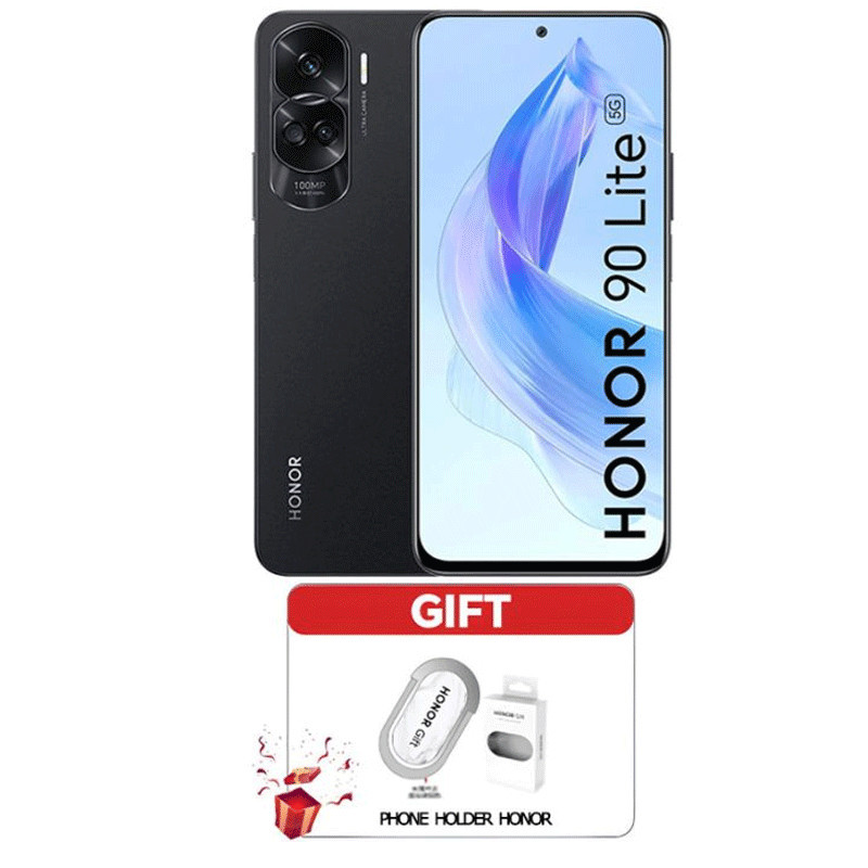 Smartphone Honor 90 Lite 5G 8Go 256Go Noir en Tunisie Smartphone Honor 90 Lite 5G 8Go 256Go Noir en Tunisie
