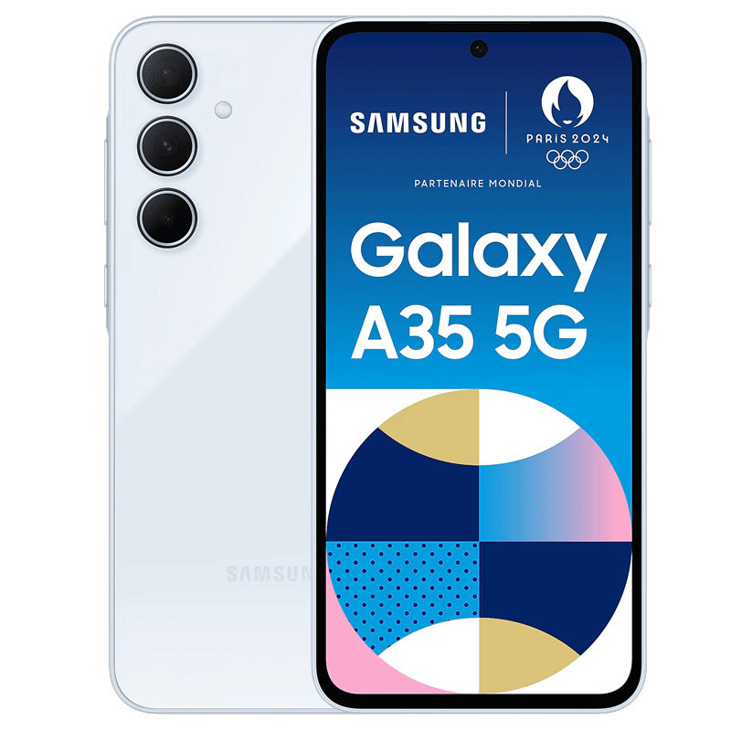 Smartphone Samsung Galaxy A35 8Go 128Go Bleu en Tunisie Smartphone Samsung Galaxy A35 8Go 128Go Bleu en Tunisie