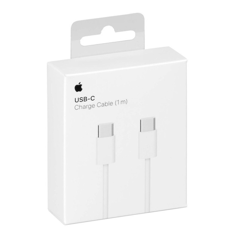 Câble Chargeur Apple Type C Vers Type C Blanc