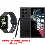 Smartphone Samsung Galaxy S22 Ultra 5G 12Go 256Go Noir en Tunisie Smartphone Samsung Galaxy S22 Ultra 5G 12Go 256Go Noir en Tunisie