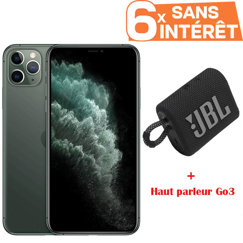 iPhone 11 Pro Max 64Go Vert Nuit en Tunisie iPhone 11 Pro Max 64Go Vert Nuit en Tunisie