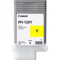 Cartouche Jet D'encre Canon PFI-120Y 130 ML Jaune En Tunisie