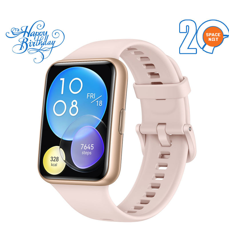 Montre Connecté Huawei Watch Fit 2 Active Edition Rose en Tunisie