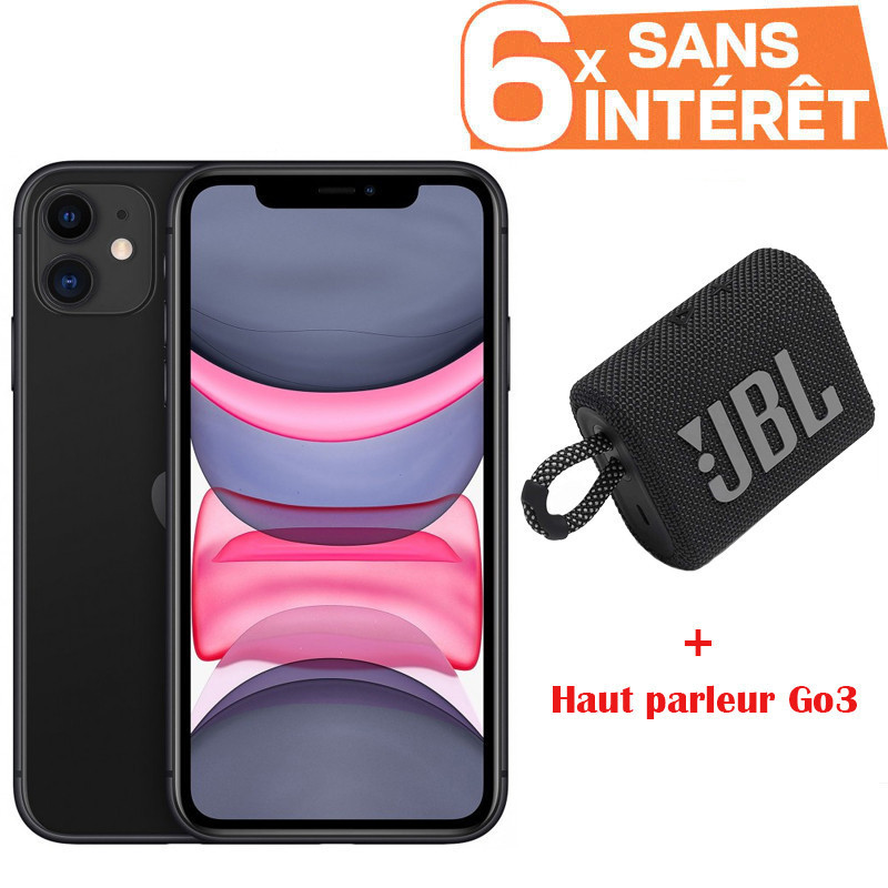iPhone 11 64Go Noir en Tunisie iPhone 11 64Go Noir en Tunisie