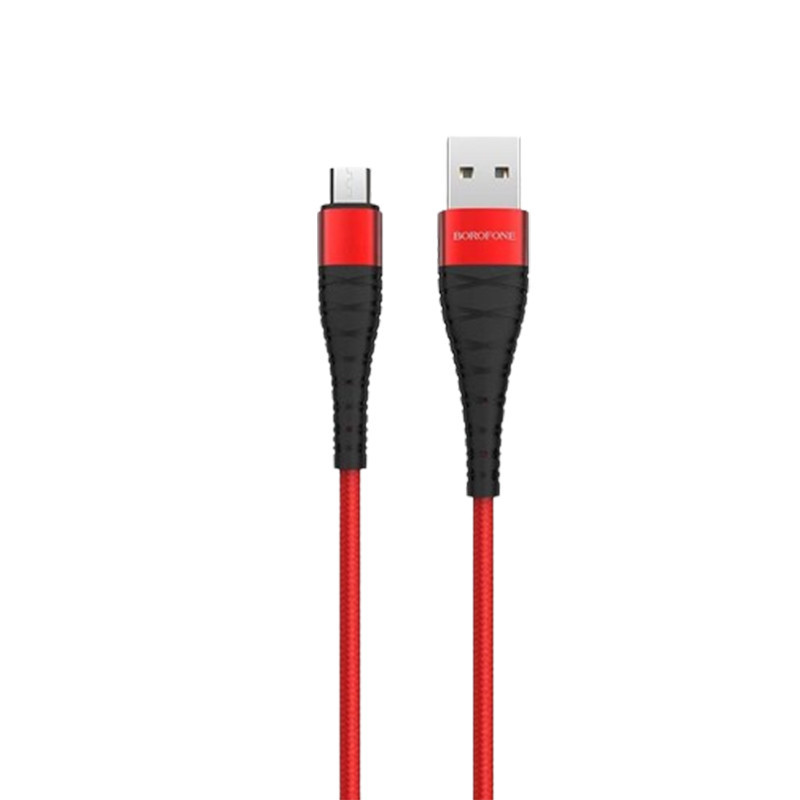 Cable Chargeur Borofone BX32 Lightning Rouge En Tunisie Cable Chargeur Borofone BX32 Lightning Rouge En Tunisie