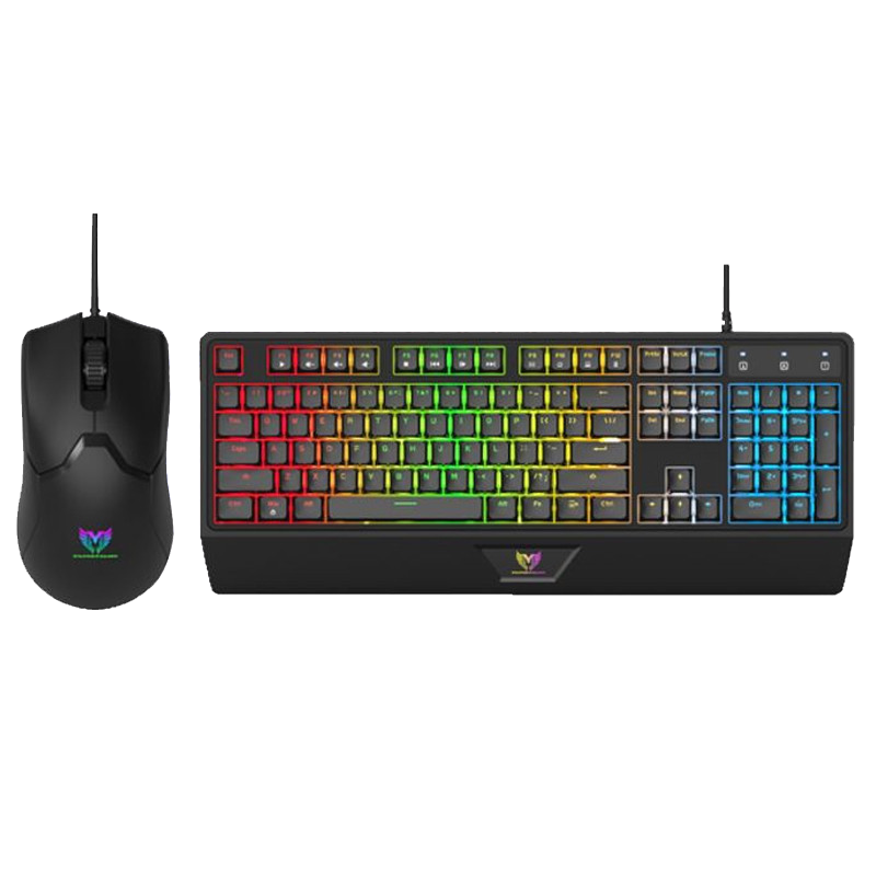 Pack Gamer Clavier & Souris Star Wave GCM1089 RGB Noir en Tunisie Pack Gamer Clavier & Souris Star Wave GCM1089 RGB Noir en Tunisie