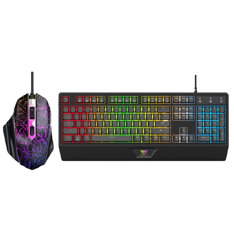 Pack Gamer Clavier & Souris Star Wave GCM1088 RGB Noir en Tunisie Pack Gamer Clavier & Souris Star Wave GCM1088 RGB Noir en Tunisie