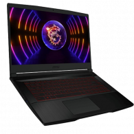 Pc Portable Gaming  MSI Thin GF63 12UCX i5 12Gén 16Go 512Go SSD RTX 2050 4Go Noir En Tunisie